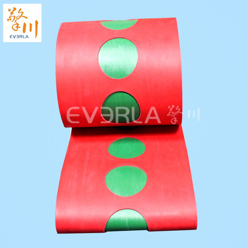 PVC輸送帶加膠打孔