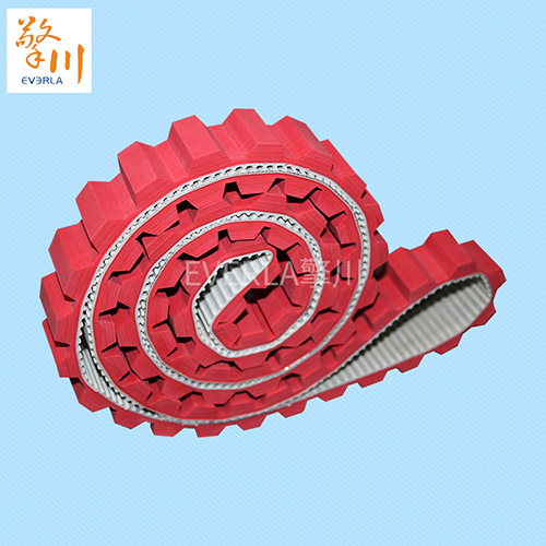 表面加紅膠開槽<a href='http://yiemit.com/' target='_blank'><u>PU同步帶</u></a>